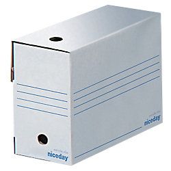 niceday Archiefdozen A4 Wit 100% gerecycleerd karton 16.7 x 33.5 x 24.5 cm 10 Stuks