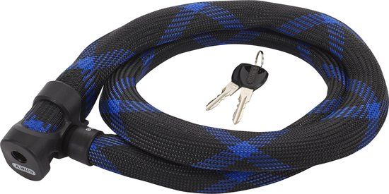 Abus Ivera Steel-O-Flex 7200/110 - Zwart - 110cm