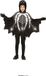 Fiestas Guirca Spin glow in the dark poncho (10-12 jaar)