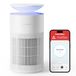 SwitchBot Luchtreiniger Met App-Bediening En Nachtlampje, CADR 400m³/h Tot 83㎡, HEPA-Filter Verwijdert 99.97% Schimmel, Stof, Pollen, 20dB Slaapmodus, Huisdiermodus Voor Gezinnen Met Huisdieren