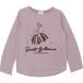 s.Oliver Meisjes T-shirt met lange mouwen van glanzend garen en pailletten met een ronde zoom