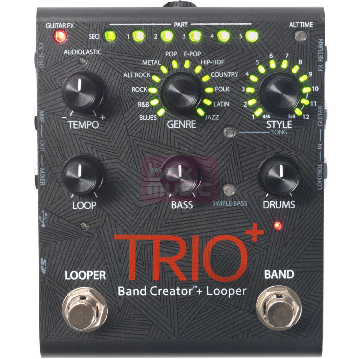 Digitech TRIO Band Creator effectpedaal