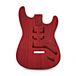 Gear4music Elektrische Gitaar Body, Transparent Red