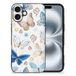 B2Ctelecom Dierenprint Telefoonhoesje voor iPhone 16 Vlinder