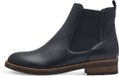 Tamaris - Dames - Chelsea Boots - Blauw - Imitatieleer - Maat 38