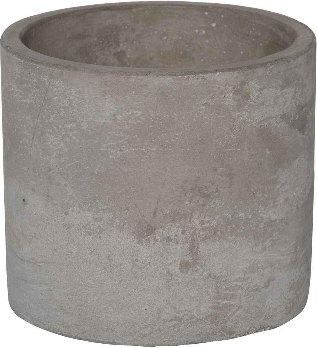 PotteryPots Bloempot Lukas XXS - Grijs - Beton - 8720195764922
