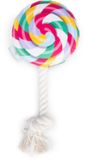 Beeztees Lolly - Hondenspeelgoed - Pluche/Katoen - Multi - 32x15x5 cm