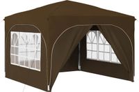 vidaXL Pop-up Feesttent 290 x 290 x 245 cm Taupe