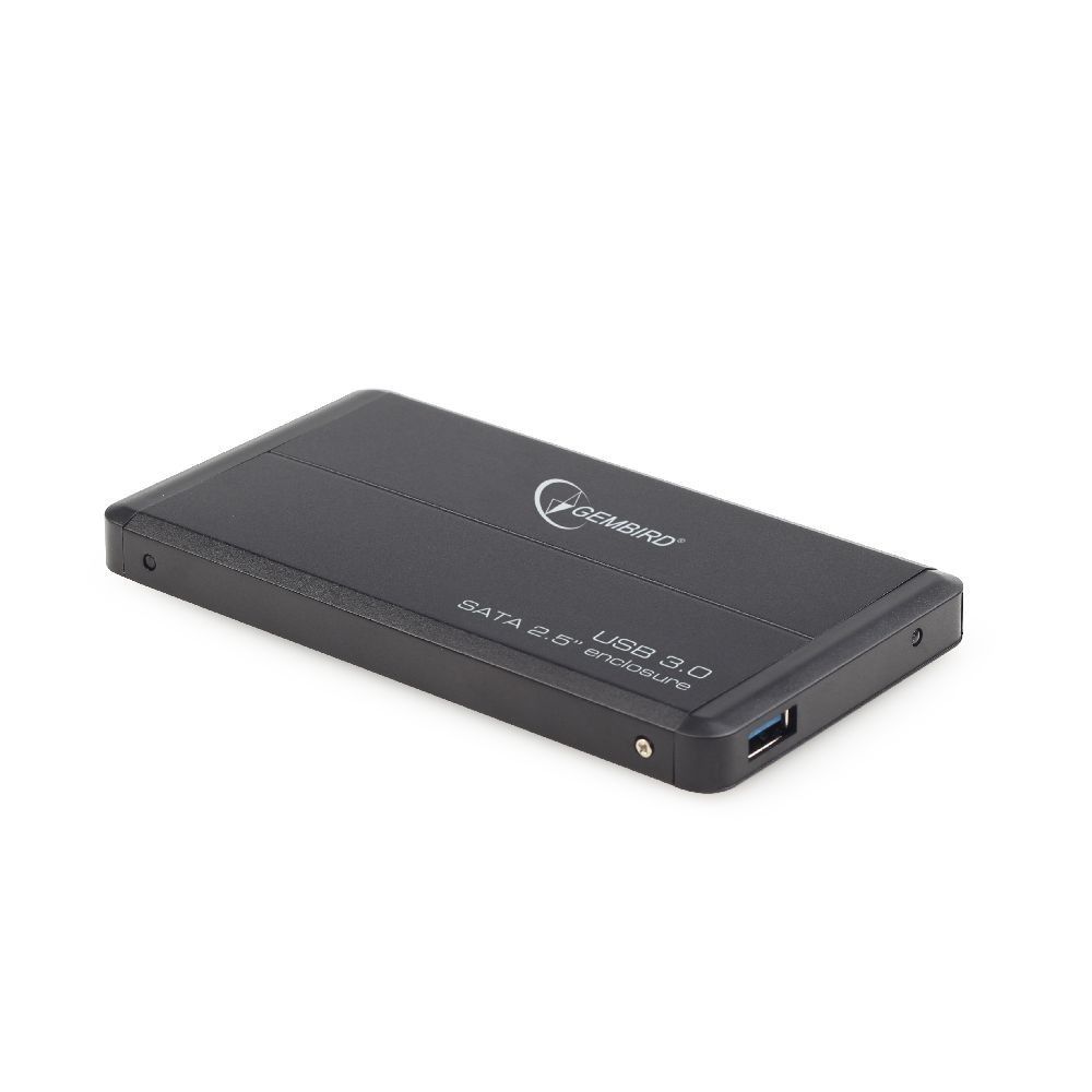Gembird EE2-U3S-2 - Behuizing voor opslagstations - Zwart