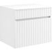 Maison Exclusive Armoire de salle de bain murale, design exclusif, blanche, dimensions : 59 x 44,5 x 50 cm