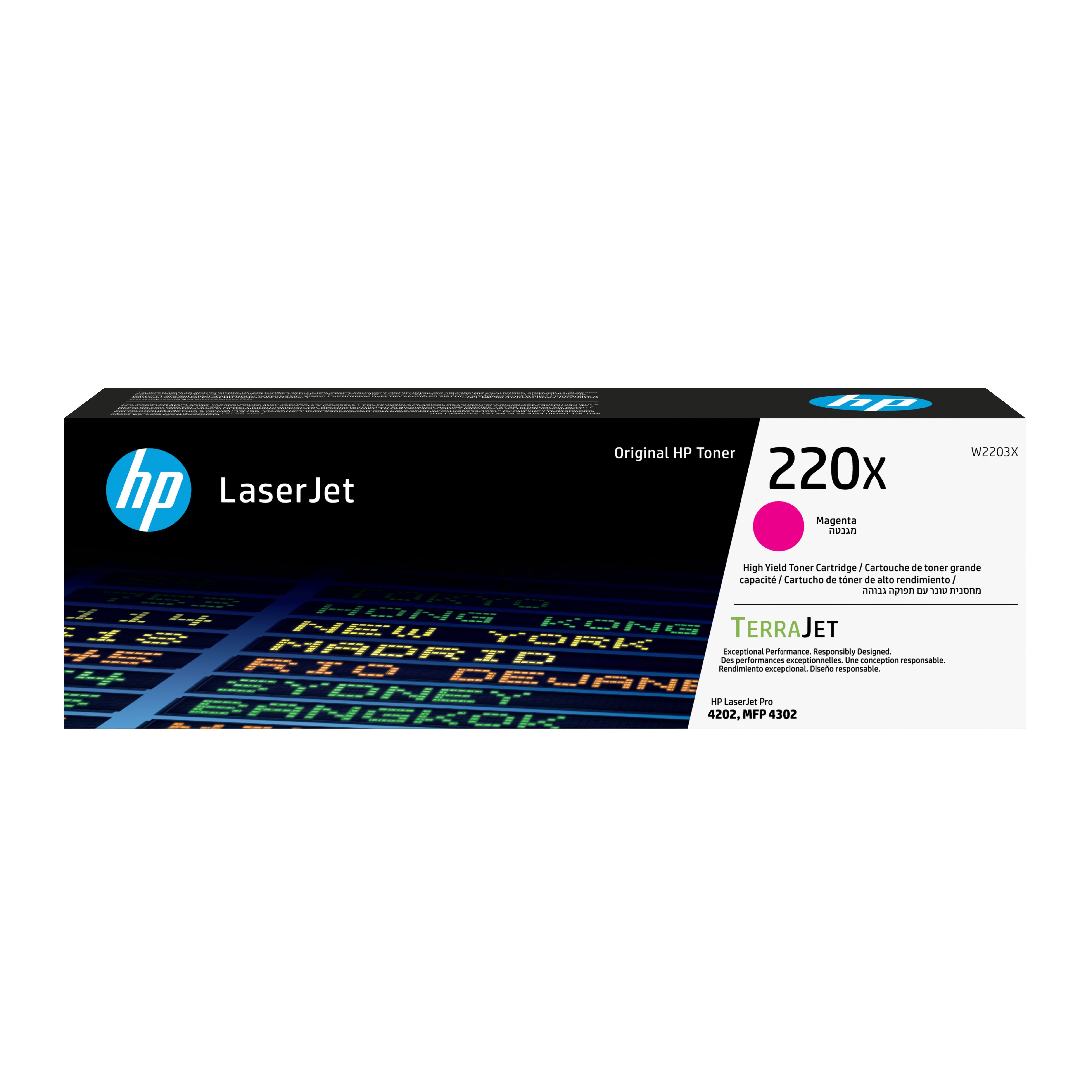 HP 220X - Tonercartridge - Origineel - Hoge Capaciteit - Magenta