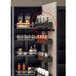 Häfele UTENSIO ST10 PLUS DELUXE PANTRY replacement shelf anthracite / oak 600 mm cabinet width