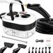 Merkloos Stoomreiniger - 6 stoomstanden - 15 accessoires - 1,2 liter - Handstoomreiniger