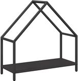 vidaXL - Brandhoutrek - 60x25x60 cm - Zwart