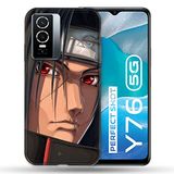 Beschermhoes Vivo Beschermhoes voor Vivo Y76 5G Manga Naruto Itachi gezicht