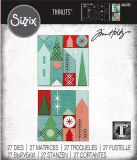 Sizzix Tim Holtz Thinlits Die Set Holiday Blocks
