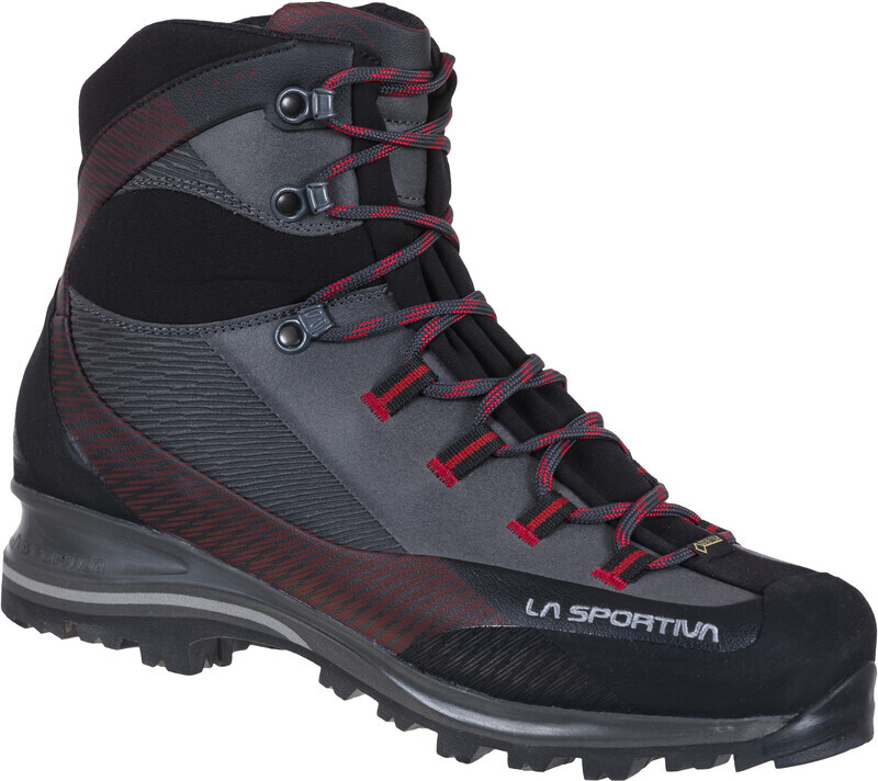 La Sportiva Trango TRK Leather GTX Schoenen Heren, carbon/chili 2020 EU 42,5 Trekking- & Wandelschoenen