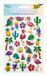 Folia 19501 - Bubble Sticker I met tropische motieven, met gestructureerd bubbeloppervlak, 28 stuks, ideaal voor het versieren van wenskaarten, knutselwerken en scrapbooking