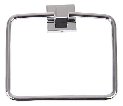 FACKELMANN MARE Handdoekring - Verchroomd - Zilver - 1 Stuk