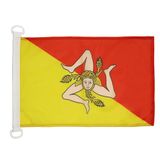 AZ FLAG Bootvlag Sicilië 45x30 cm