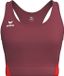 Erima T&F Wings Bra Dames - Bordeaux / Rood | Maat: 40