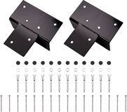 Platinum Sun & Shade – Pergola kit - Verlenging element voor monteren van Pergola palen - Zwart