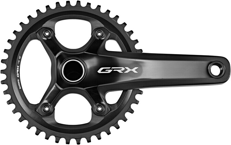 Shimano GRX FC-RX810 Crankset 1x11 42T, black