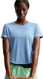 Nike Tempo Dames Hardloopshirt - Blauw - Maat M