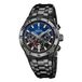 Festina F20673/1 Herenhorloge Analoog Roestvrij Staal Zwart Blauw Chronograaf 10 ATM