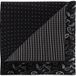 OLYMP Pochet noir, Motif