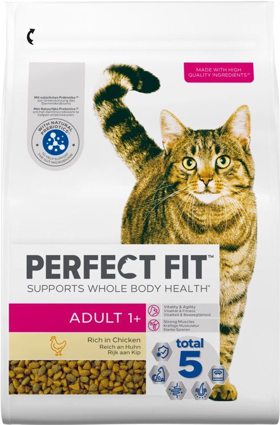 PERFECT FIT Adult - Kattenbrokken - Kip - 3 x 2.8 kg
