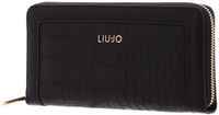 LIU JO Kaliska ECS Zip Around Wallet Deep Brown