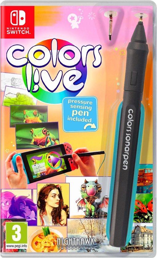 collecting smiles Colors Live - Nintendo Switch - Standard Edition - Inclusief pen