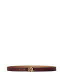 Lauren Ralph Lauren Riem camel / goud / wijnrood