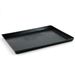 Pentole Agnelli Pastry & Pizza Line Staal Rechthoekige Bakpan, Afmeting 45 x 35 x 3 cm, Blauw Plaatwerk, Zwart, 45 x 35 cm
