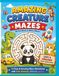 Amazing Creature Mazes: 24 Fun Black & White Mazes for Kids