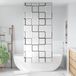 Maison Exclusive - Rideau de douche, 110x240 cm, largeur du tissu : 106 cm
