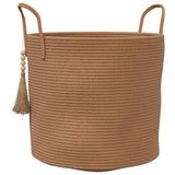 VidaXL Opbergmand ø 40x35 cm katoen bruin