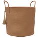 VidaXL Opbergmand ø 40x35 cm katoen bruin
