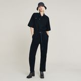 G-Star Army Jumpsuit s/s wmn Dames Jumpsuits Osaka Blue Viscose/Polyester