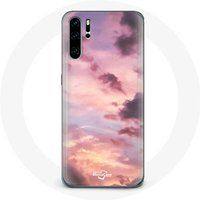 Maniacase Etui voor Huawei P30 Pro Zonsondergang roze