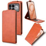 Xiaomi Étui à rabat vertical Redmi K90 Pro Max/Poco F8 Ultra avec support - Marron
