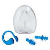 Intex Ear Plugs and Nose Clip Combo Set Blue