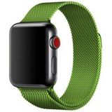 ShieldCase Apple Watch milanese band (lichtgroen)
