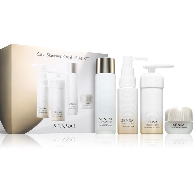 Sensai Saho Sensai, Schoonheidsgeschenkset, Geschenkset Saho Skincare Ritual Trial Set / / / (Set voor gezichtsverzorging)