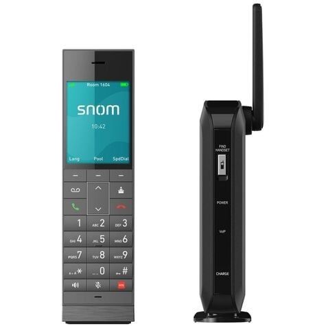 Snom HM201 IP-DECT-bundel met basisstation en handset