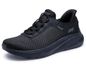 Skechers Dames BOBS Squad Chaos, Black Mesh, 8 UK, Zwart gaas, 41 EU