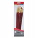 Daler Rowney Set van 6 Ronde Synthetische Kwasten - Zacht