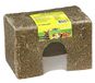 Dehner Knaagdiersnack, aanvullend voer 100% natuurlijk, schuilplaats voor dwergkonijnen/knaagdieren, bloesemhooi, 500 g