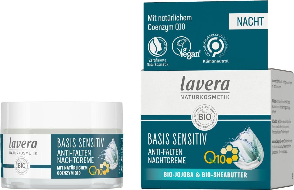 Lavera Basis Sensitive Nachtcrème - 50ml